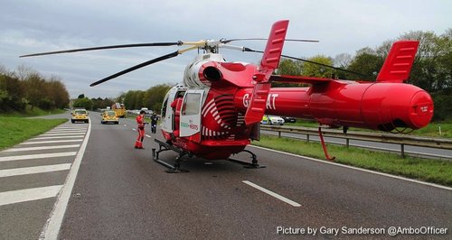 A1 Crash Stevenage