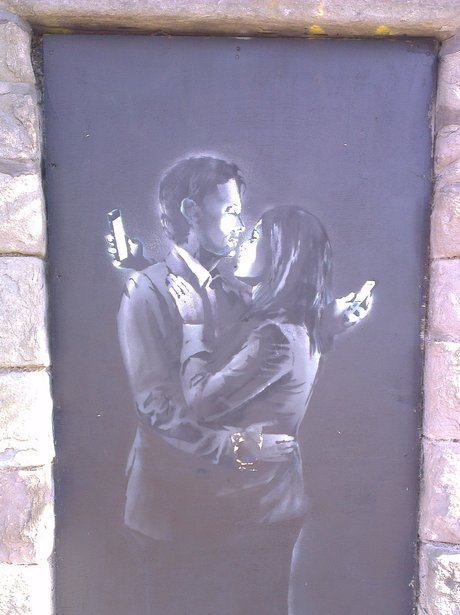 Banksy pic on Clement Road, Bristol
