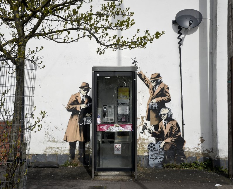 new banksy artwork