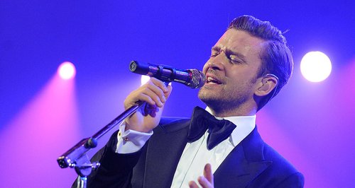 Justin Timberlake singing
