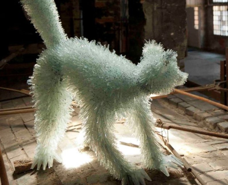 glass sculpture