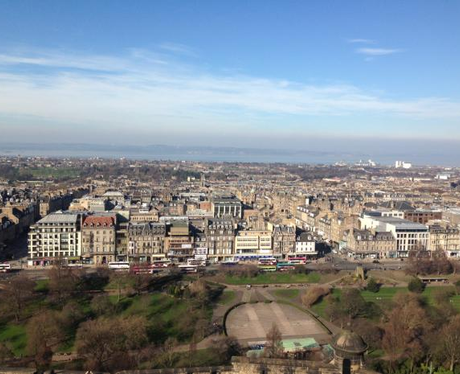 It's the view from Edinburgh Castle. - How Scottish Are You? - Heart