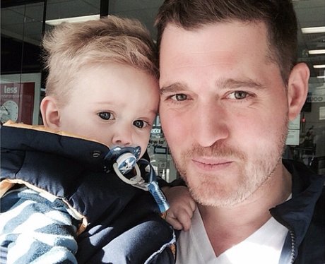 Michael buble and Noah Instagram