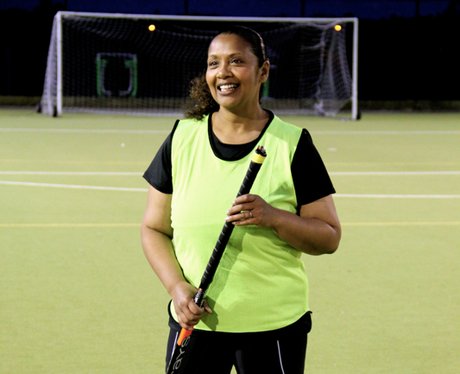 Michelle goes Back To Hockey