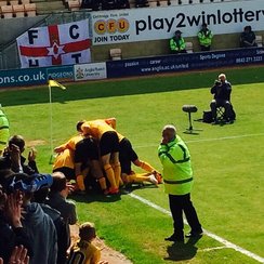 Cambridge United Play-Off Semi Final Win