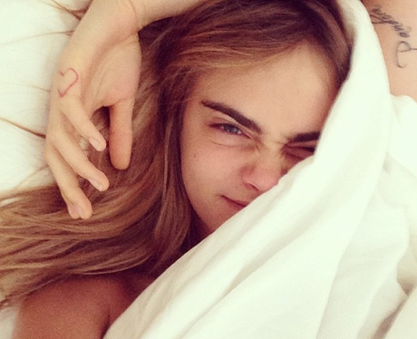 Delevingne Without - Bare-Naked Ladies: Without Makeup! - Heart