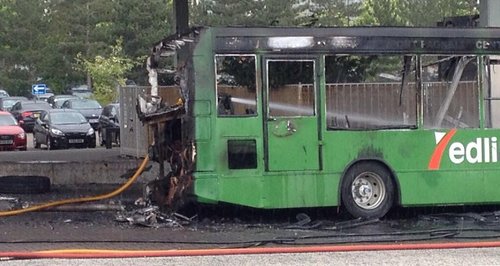 Milton Keynes Bus Fire