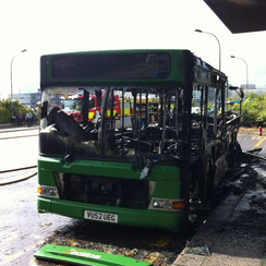 Milton Keynes Bus Fire