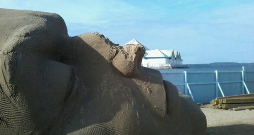 Sand sculpture