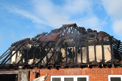 Holbury New Forest fire