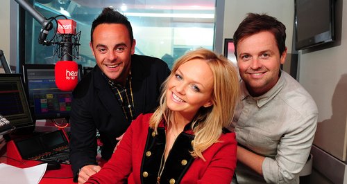 Emma Bunton, Ant & Dec in the Heart studio