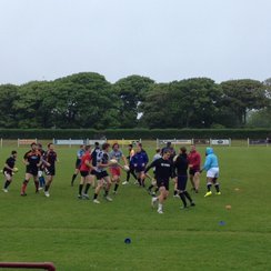 Cornwall Rugby Club training