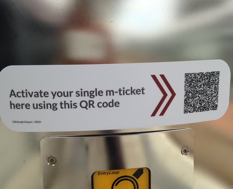 Tram passengers can use QR codes with e-tickets