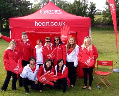 Heart Angels supporting our runners.