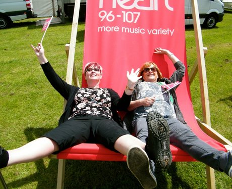 Did you have your picture taken in our giant deckc