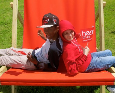 Did you have your picture taken in our giant deckc