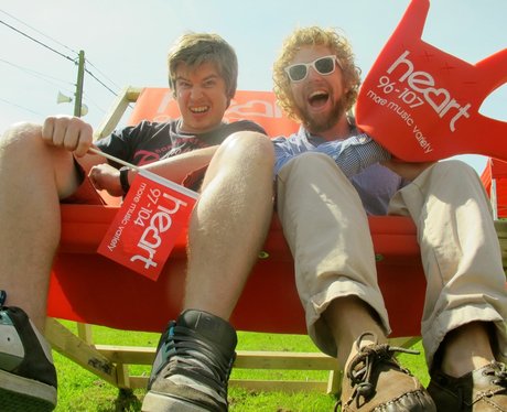 Did you see the Heart Angels and their giant deckc