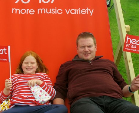 The Heart Angels took their giant deckchair to The