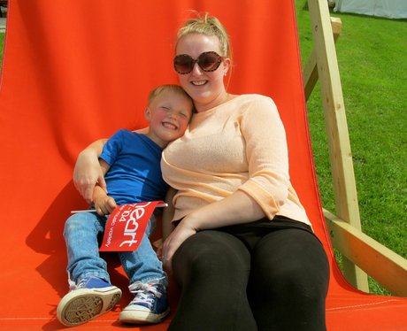 The Heart Angels took their giant deckchair to The