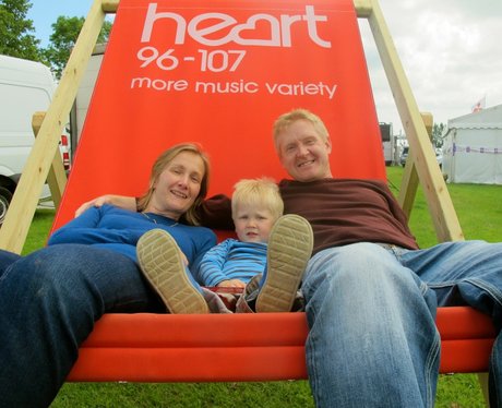 The Heart Angels took their giant deckchair to The