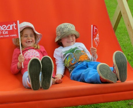 The Heart Angels took their giant deckchair to The