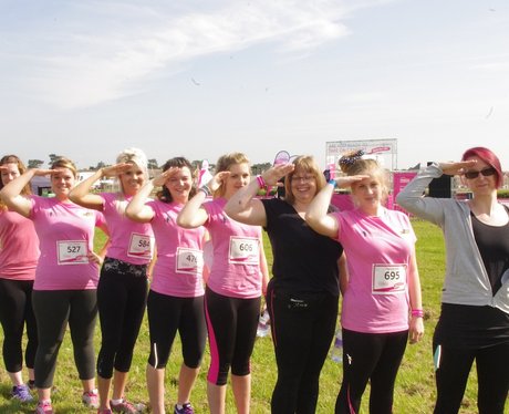 Ladies of Race for Life Stratford 