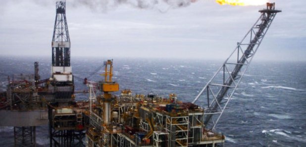 Oil Rig North Sea