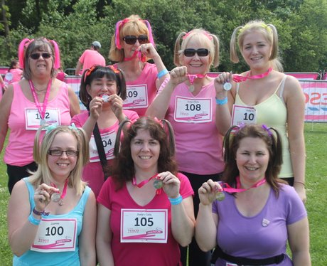 Sunday Swindon Race for Life The Finishers 2014