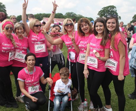 Sunday Swindon Race for Life The Finishers 2014