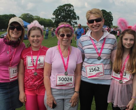 Sunday Swindon Race for Life The Finishers 2014