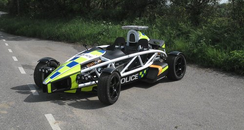 The Ariel Atom - which has been loaned to Avon and