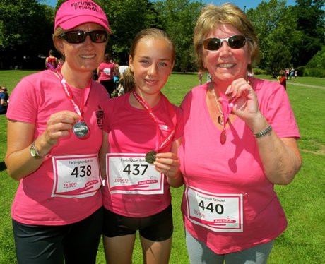 Well done to all the ladies who ran, walked & jogg