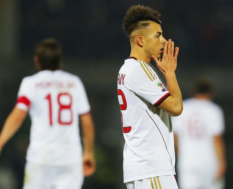 Stephan El Shaarawy with mohawk