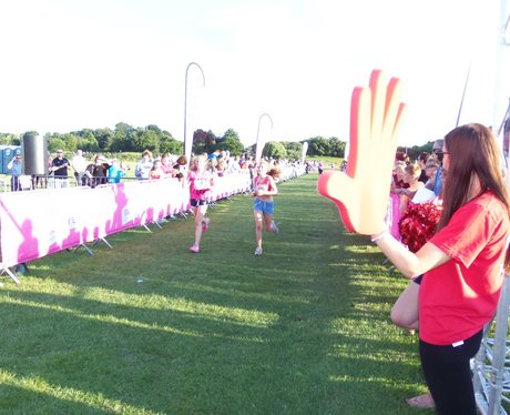 Basingstoke Race for Life Finish Line