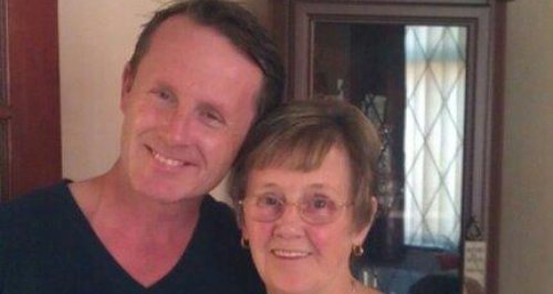 Gloucester murder victim Victor McDermott and mum