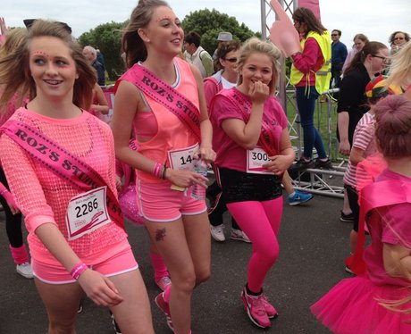 Heart Angels: Folkestone Race For Life Finish Line