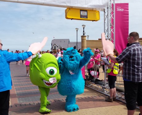 Mike and Sully at the finish line!