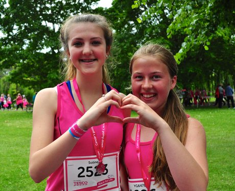 Race For Life 2014 - Bedford Finish line