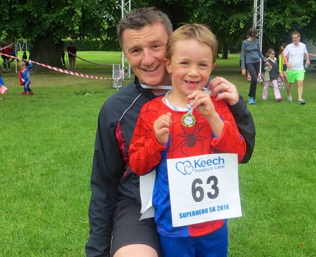 Superhero fun run