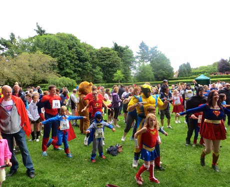 Superhero fun run
