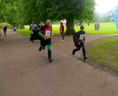 Superhero fun run