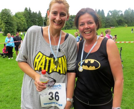 Superhero fun run