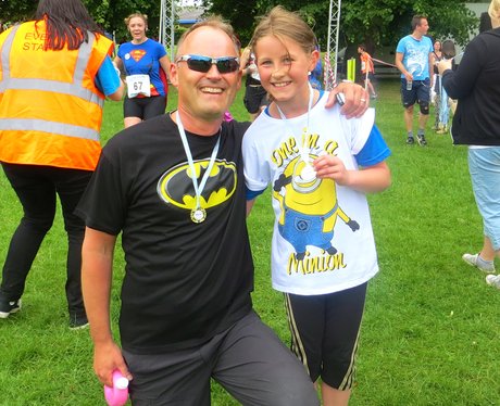 Superhero fun run