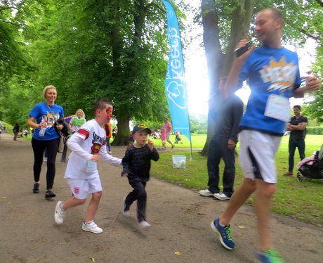 Superhero fun run