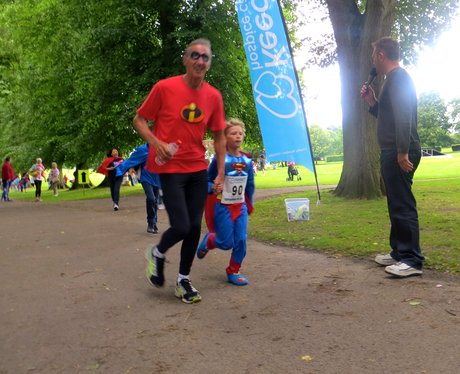 Superhero fun run