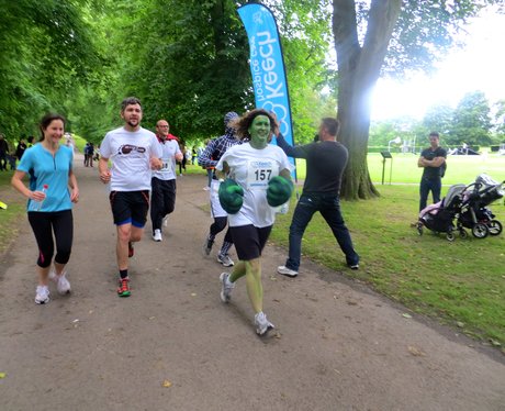 Superhero fun run