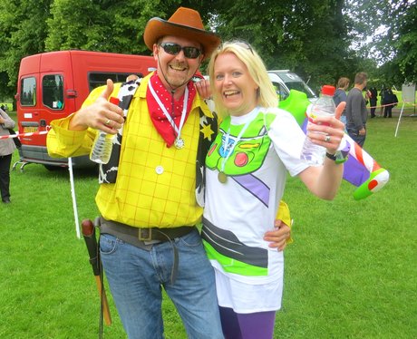 Superhero fun run