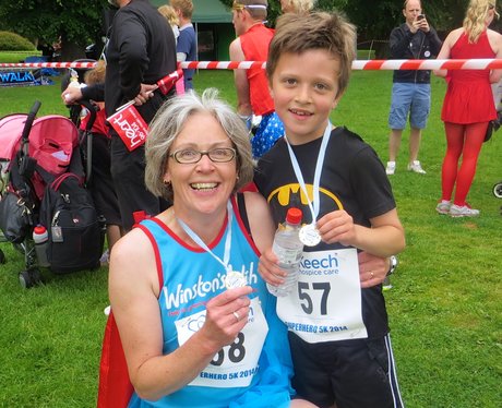 Superhero fun run