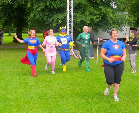 Superhero fun run