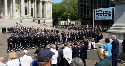 armed forces day parade in Portsmouth